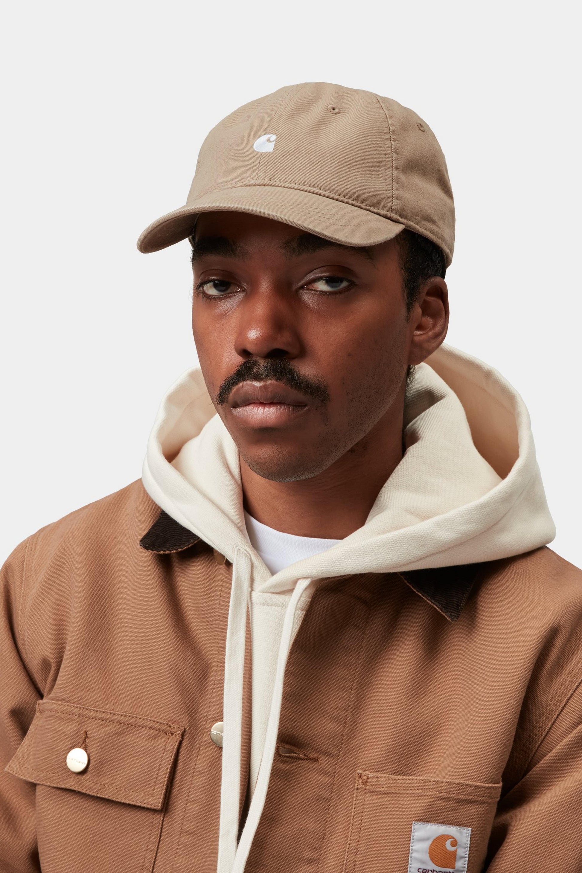 Lavender כובע מצחייה Madison Logo Cap CARHARTT WIP