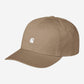 White Smoke כובע מצחייה Madison Logo Cap CARHARTT WIP
