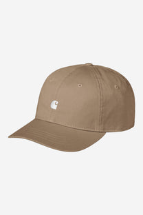 White Smoke כובע מצחייה Madison Logo Cap CARHARTT WIP