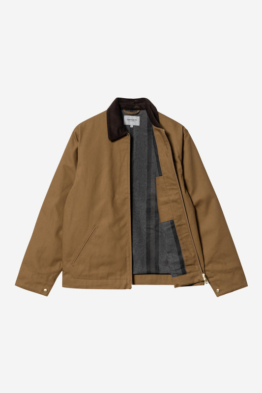 White Smoke ג'קט לגברים Detroit CARHARTT WIP