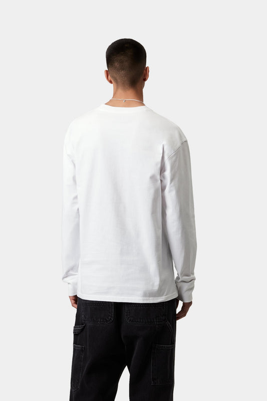 Lavender טי שירט ארוכה לגברים American Script CARHARTT WIP