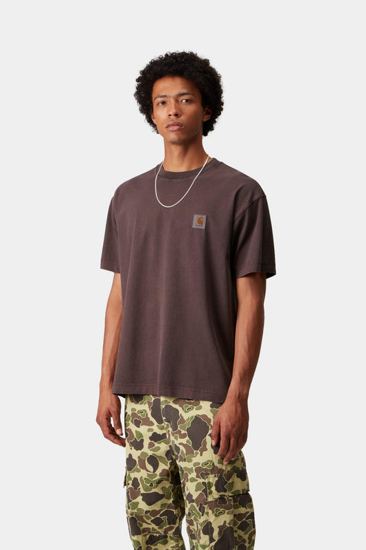 Dark Slate Gray טי שירט קצרה לגברים Vista CARHARTT WIP