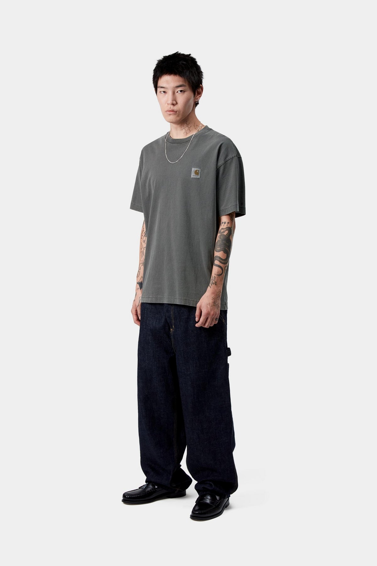Lavender טי שירט קצרה לגברים Vista CARHARTT WIP
