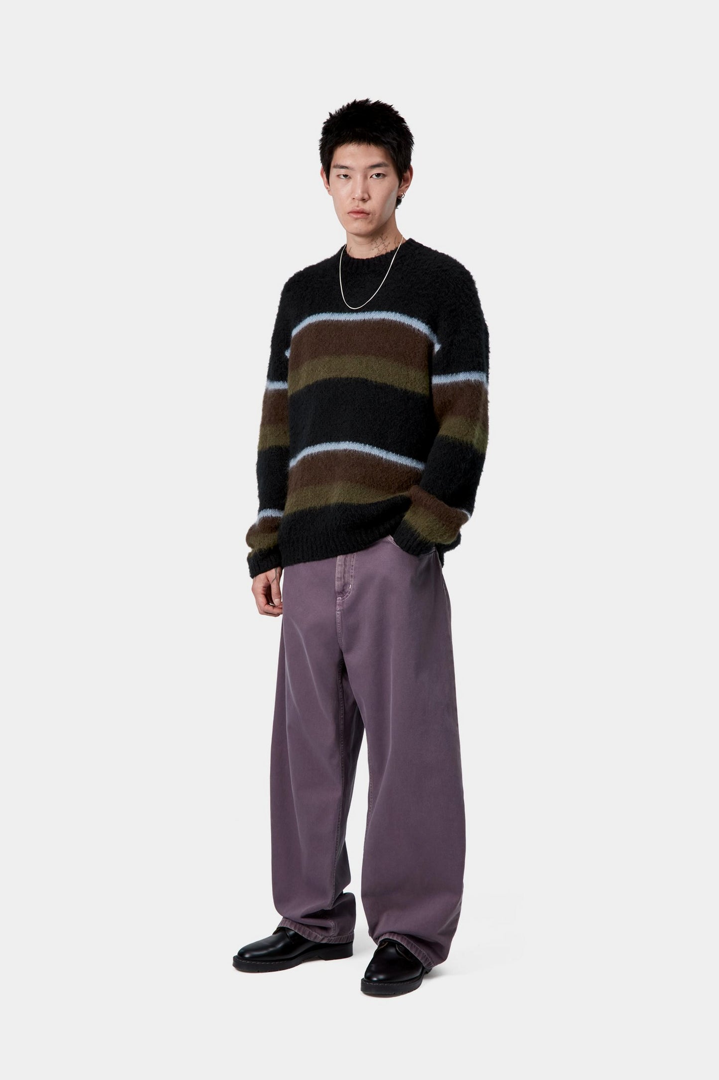 Lavender סוודר לגברים Merton CARHARTT WIP