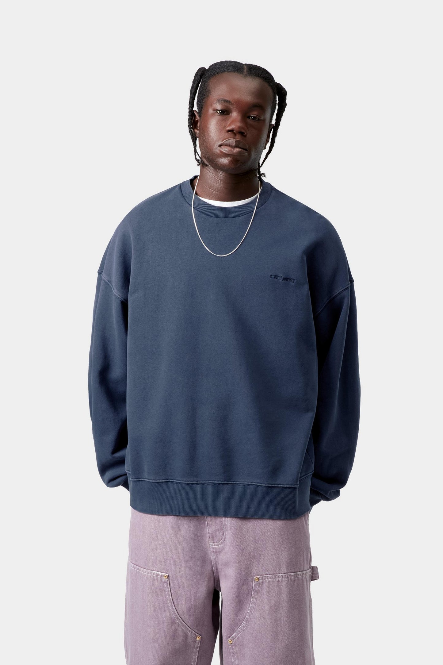 Lavender סווטשירט לגברים Benton CARHARTT WIP