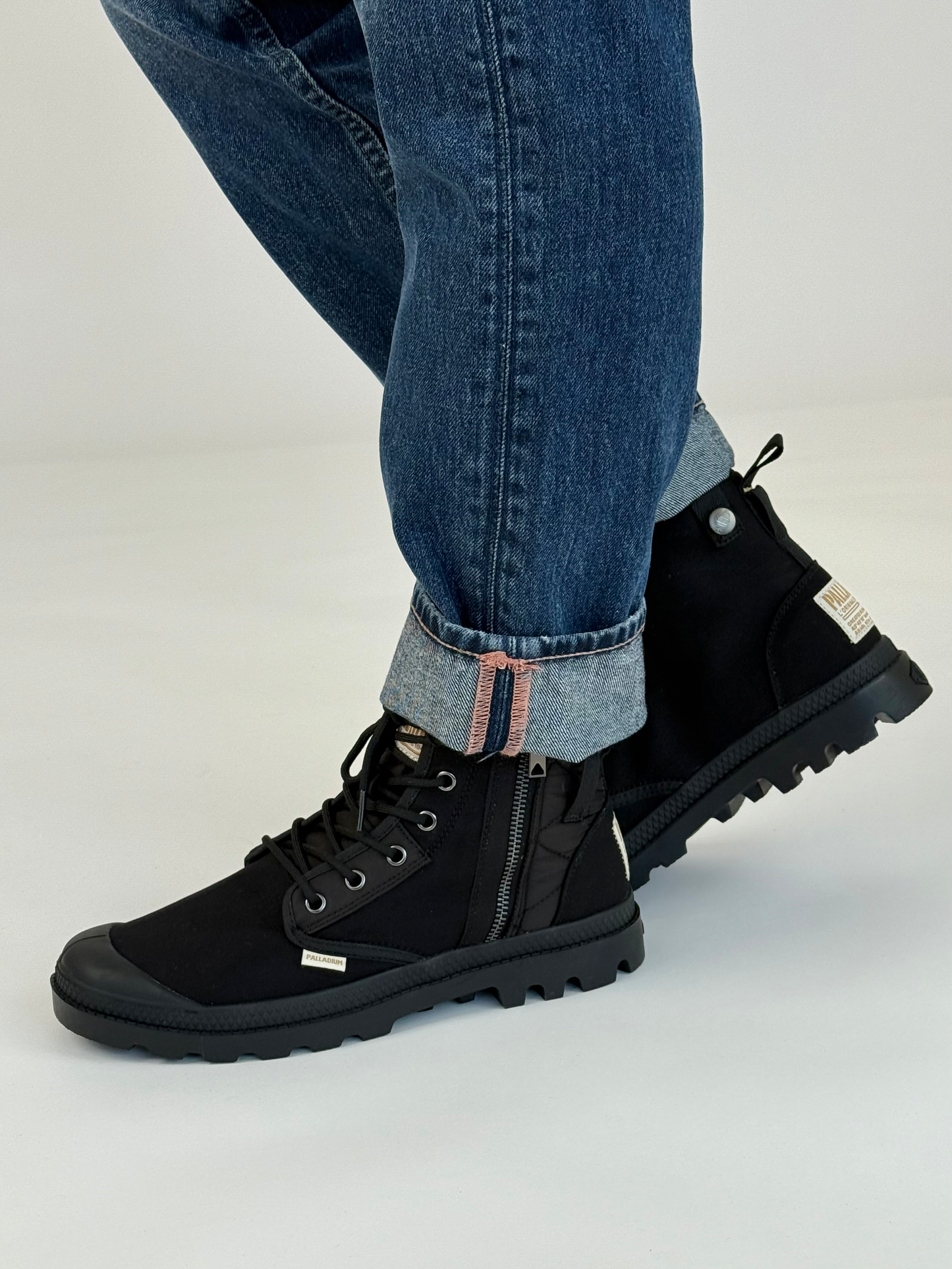 Dark Slate Gray מגפי גברים Pampa Detroit Zip PALLADIUM