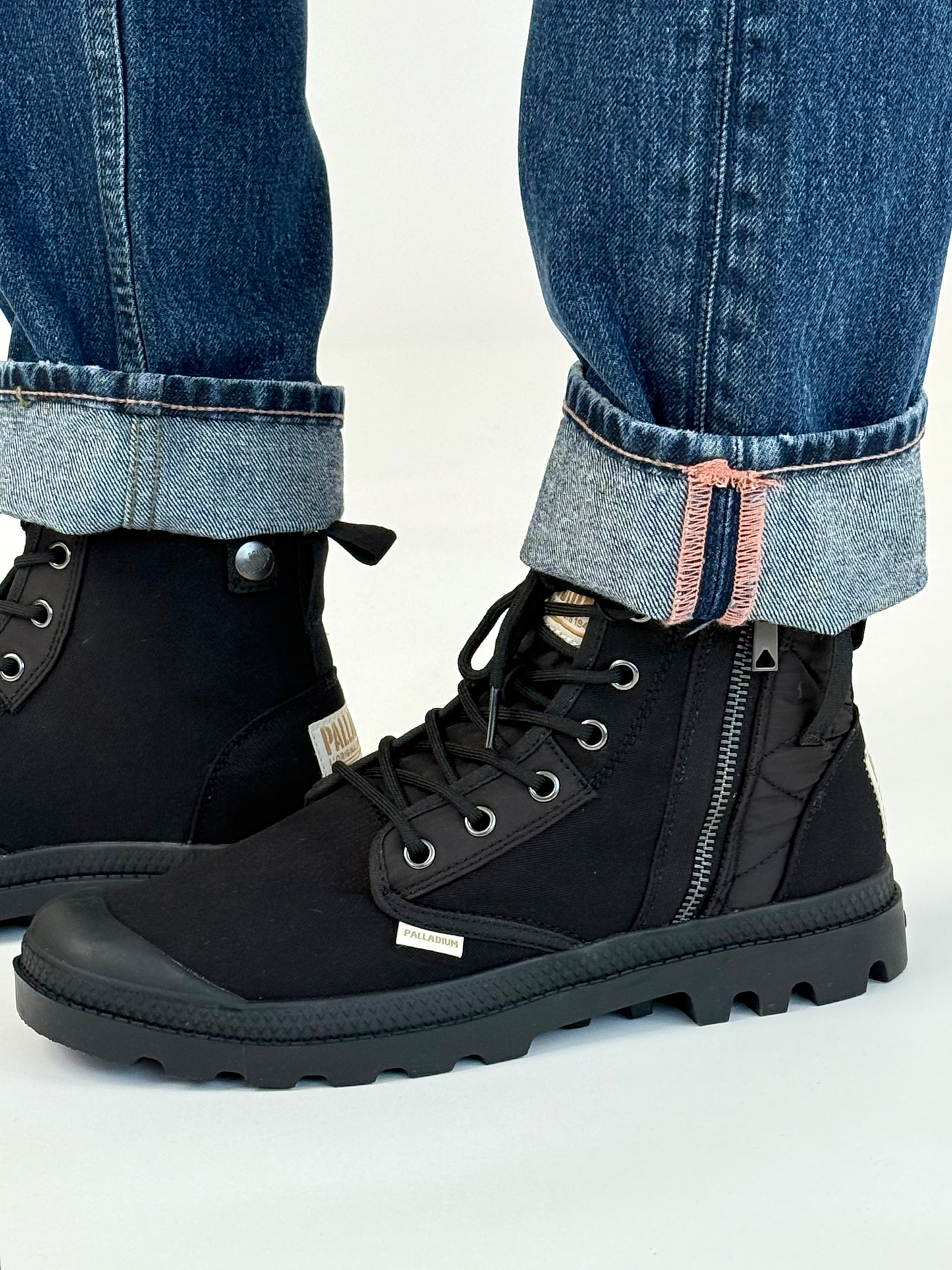 Lavender מגפי גברים Pampa Detroit Zip PALLADIUM