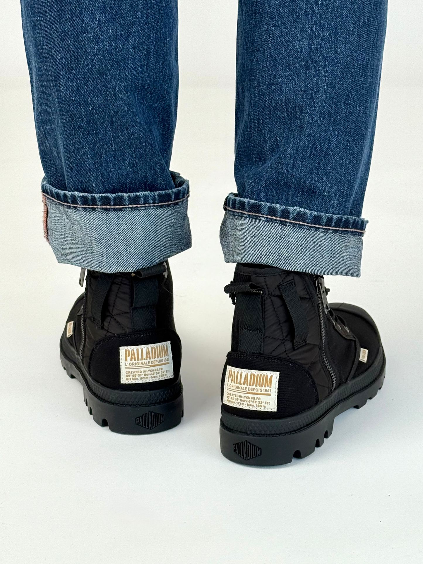 Beige מגפי גברים Pampa Detroit Zip PALLADIUM