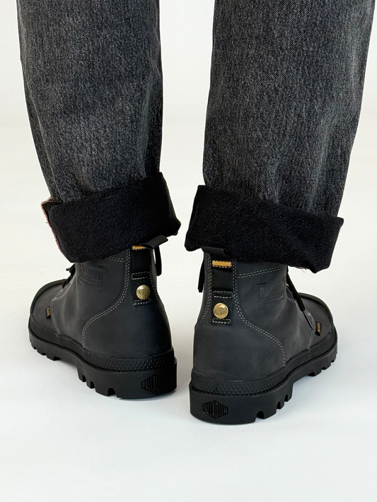 Dark Slate Gray מגפי גברים Pampa Zip Lth PALLADIUM