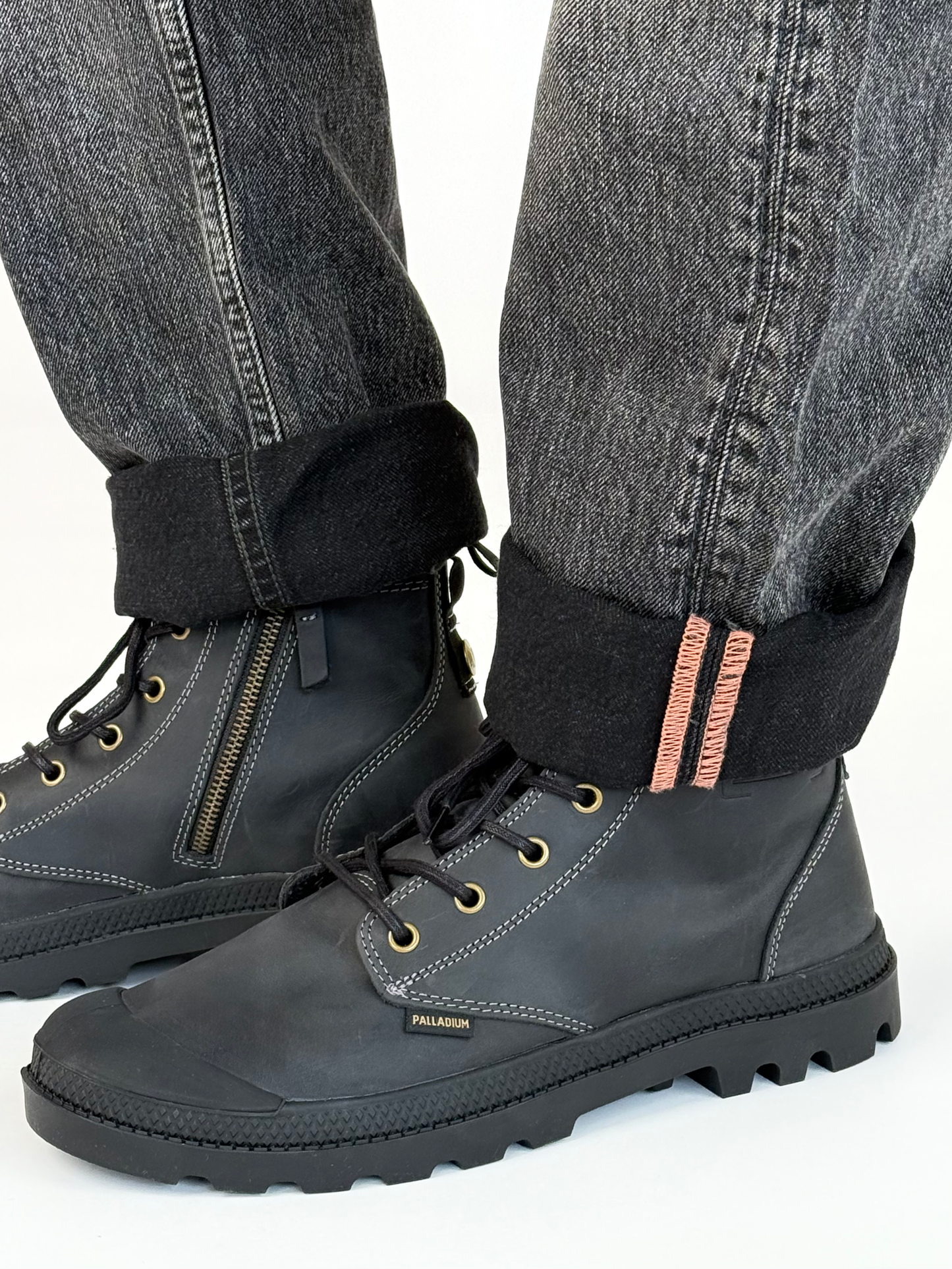 Dark Slate Gray מגפי גברים Pampa Zip Lth PALLADIUM