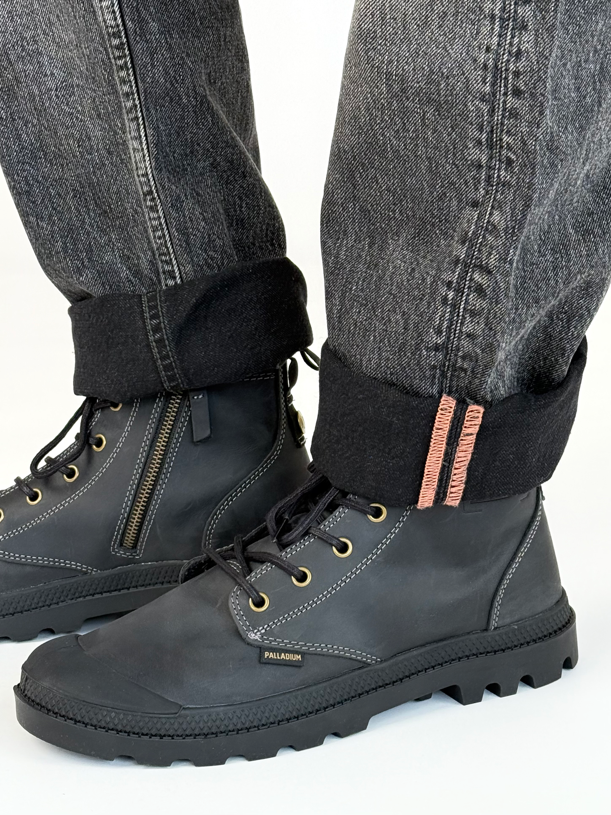 Dark Slate Gray מגפי גברים Pampa Zip Lth PALLADIUM