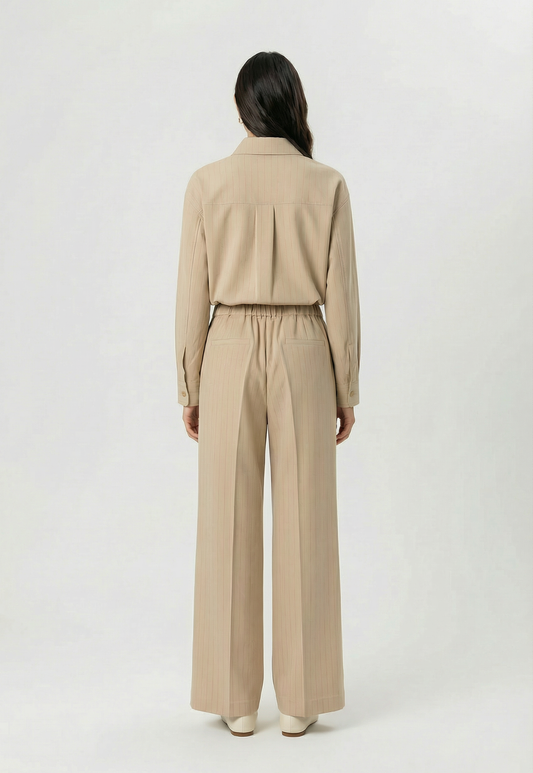 Tan מכנסיים ארוכים לנשים Sarahmd MODSTROM