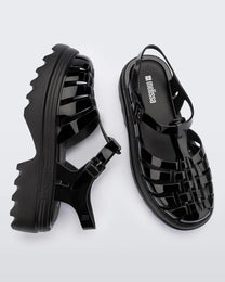 Lavender סנדלי פלטפורמה שקפקפים לנשים Possession MELISSA