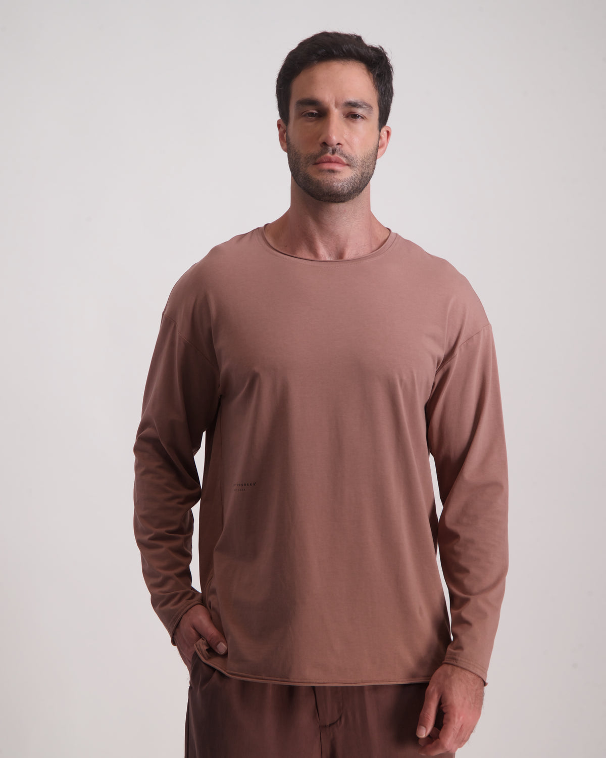 חולצה ארוכה לגברים Cotton Tds