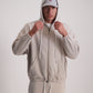Light Gray קפוצ'ון לגברים Classic Zipper - Sc THIRTY DEGREES