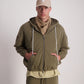 Light Gray קפוצ'ון לגברים Classic Zipper - Sc THIRTY DEGREES