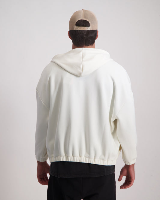 Light Gray קפוצ'ון לגברים Classic Zipper - Sc THIRTY DEGREES