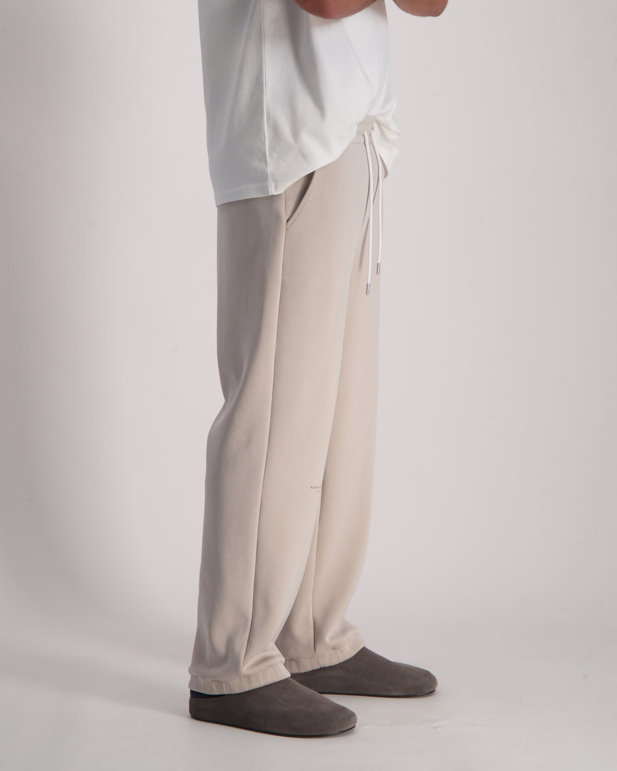 Light Gray מכנסיים ארוכים לגברים Classic - Sc THIRTY DEGREES