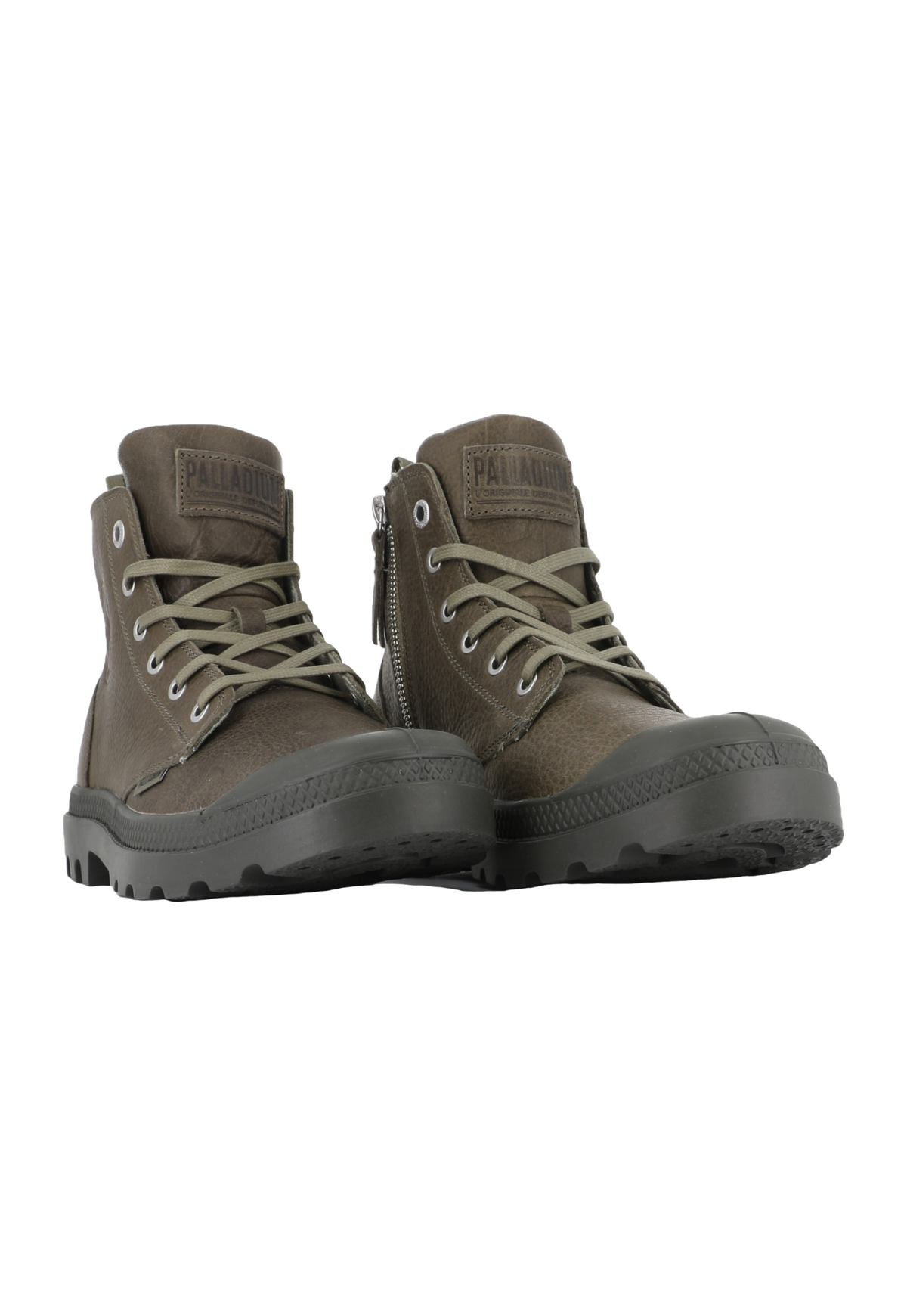 White Smoke מגפיים גבוהים לנשים וגברים Pampa Zip Lth Ess PALLADIUM