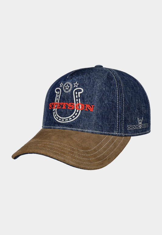 Lavender כובע מצחיה לגברים / נשים Western Denim STETSON‎