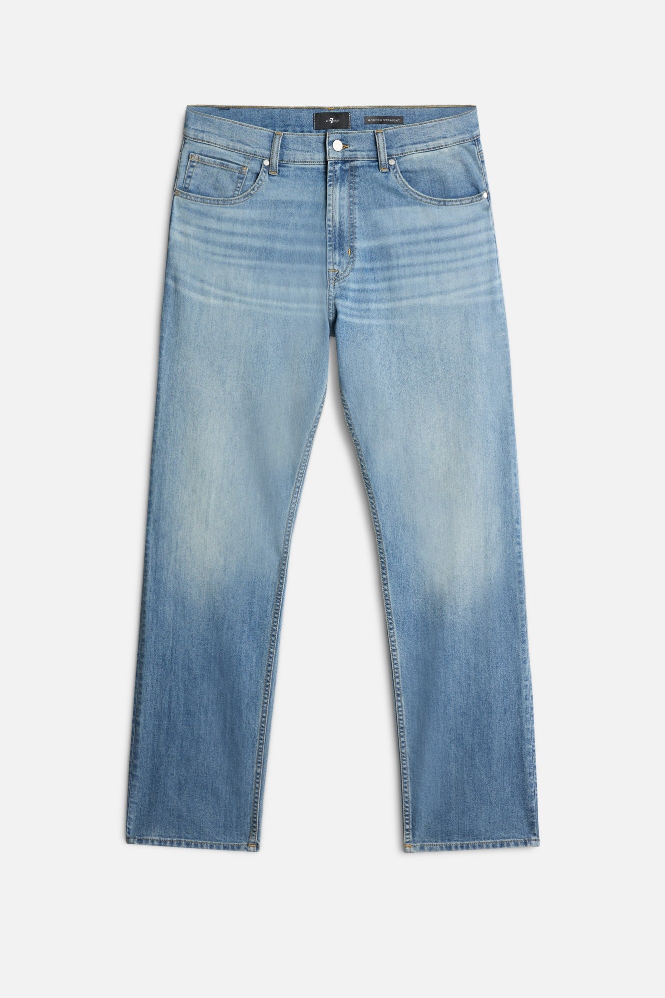White Smoke ג׳ינס ארוך לגברים Modern Straight Formentera – Straight Fit SEVEN FOR ALL MANKIND