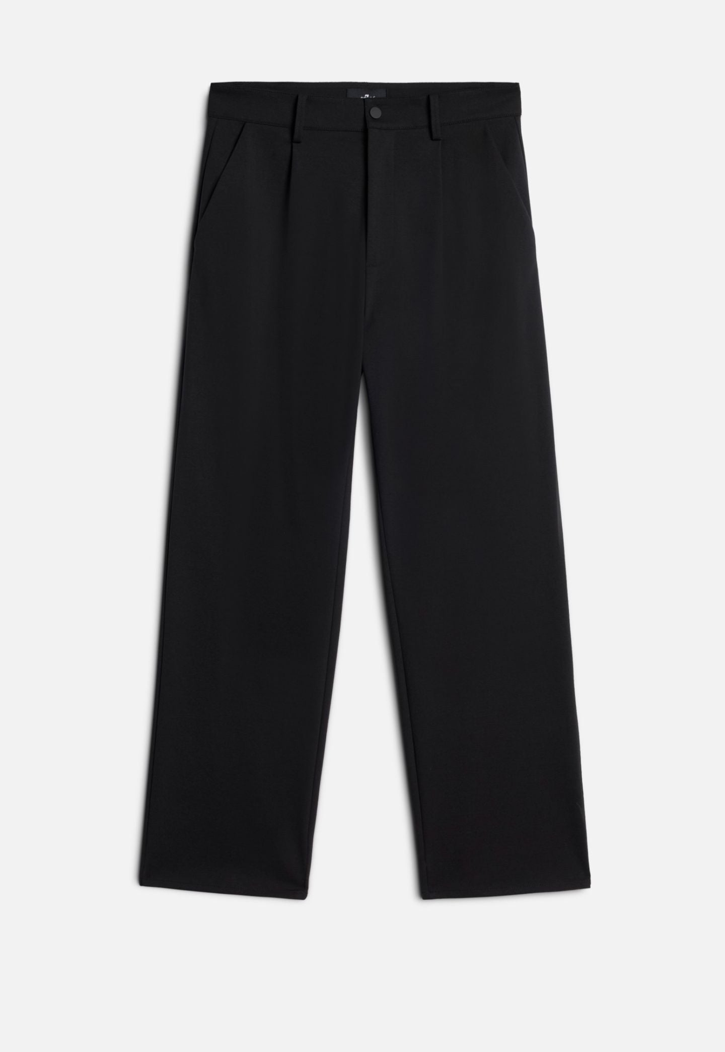 Black מכנסיים ארוכים לגברים Pleated Trouser SEVEN FOR ALL MANKIND