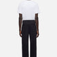 White Smoke מכנסיים ארוכים לגברים Pleated Trouser SEVEN FOR ALL MANKIND
