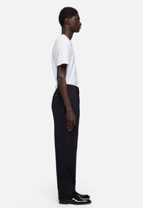 White Smoke מכנסיים ארוכים לגברים Pleated Trouser SEVEN FOR ALL MANKIND