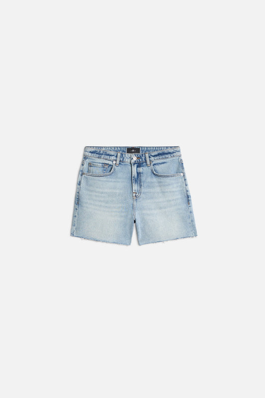 Gray MONROE LONG SHORTS ODE TO ג'ינס קצר SEVEN FOR ALL MANKIND