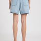 Lavender MONROE LONG SHORTS ODE TO ג'ינס קצר SEVEN FOR ALL MANKIND