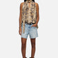 White Smoke MONROE LONG SHORTS ODE TO ג'ינס קצר SEVEN FOR ALL MANKIND