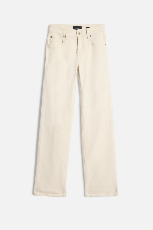 Antique White ג'ינס Calie Straight לנשים SEVEN FOR ALL MANKIND