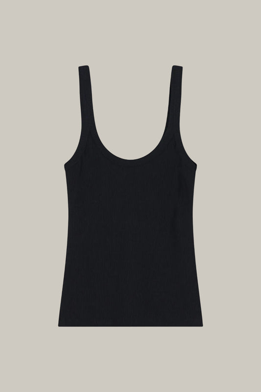 Black THE SOUL TANK TOP גופיה EMILY