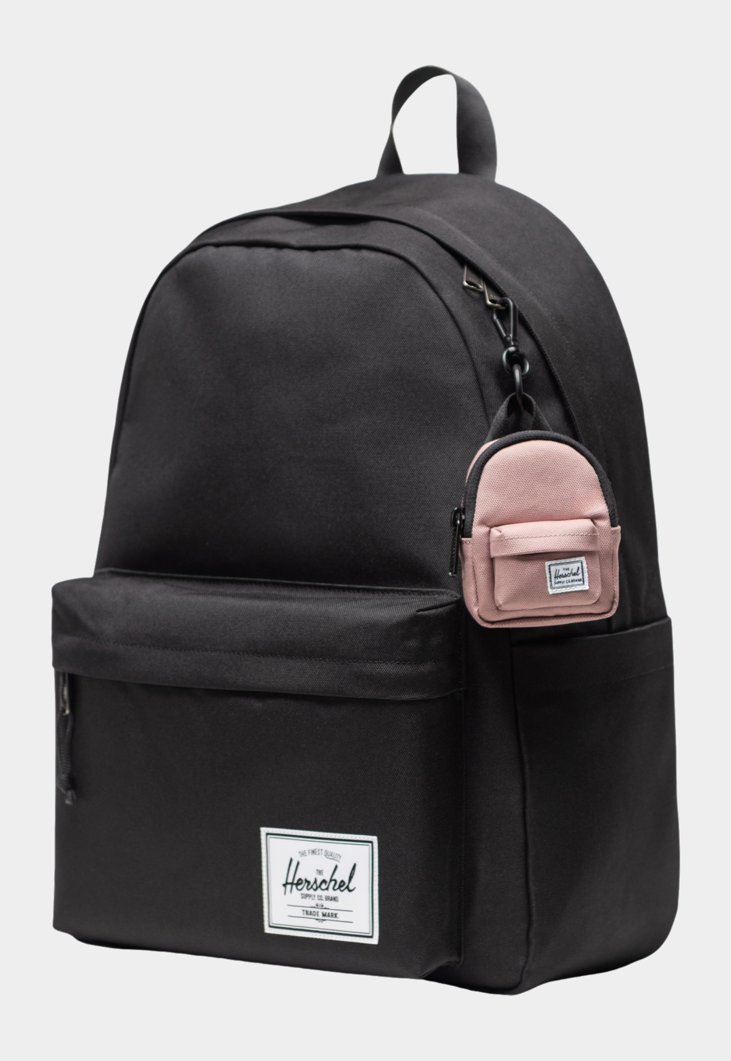 Dark Slate Gray HERSCHEL CLASSIC BACKPACK BAG CHARM מחזיק מפתחות HERSCHEL