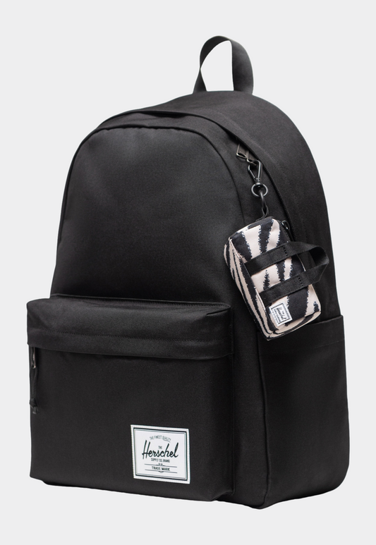Dark Slate Gray HERSCHEL NOVEL DUFFLE BAG CHARM מחזיק מפתחות HERSCHEL