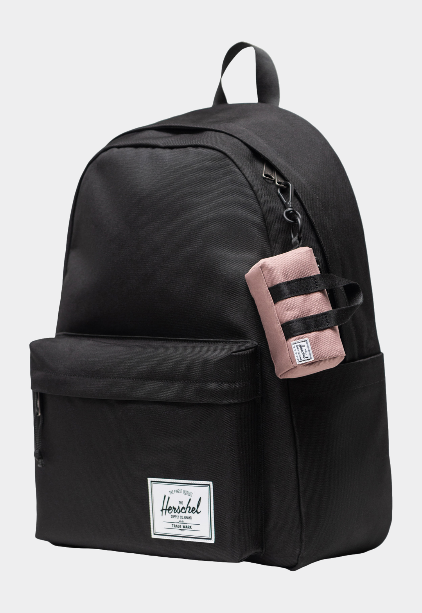 Dark Slate Gray HERSCHEL NOVEL DUFFLE BAG CHARM מחזיק מפתחות HERSCHEL