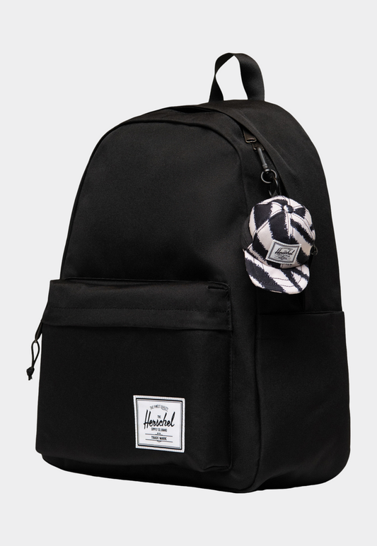 Black SYLAS CLASSIC CAP BAG CHARM מחזיק מפתחות HERSCHEL