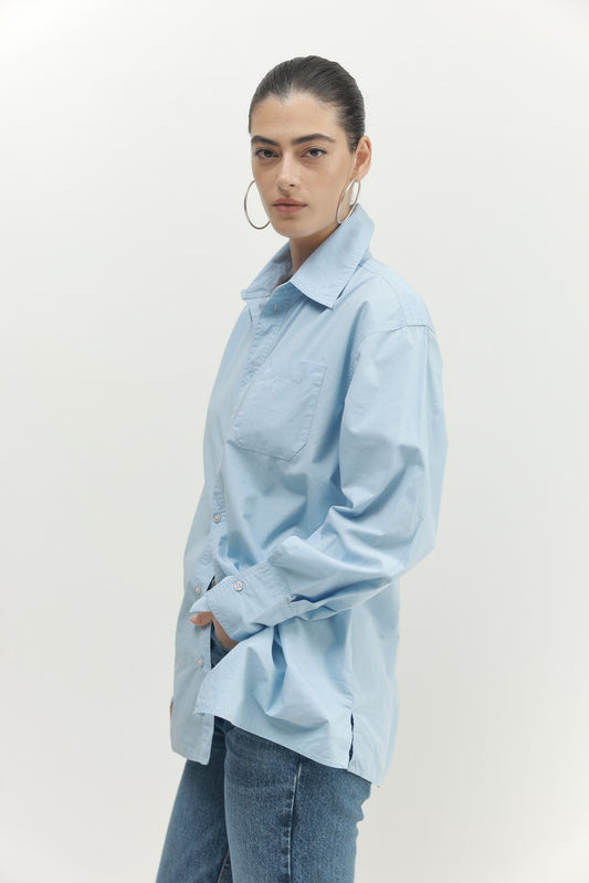 Lavender חולצה מכופתרת ארוכה לנשים Must Have PAPER