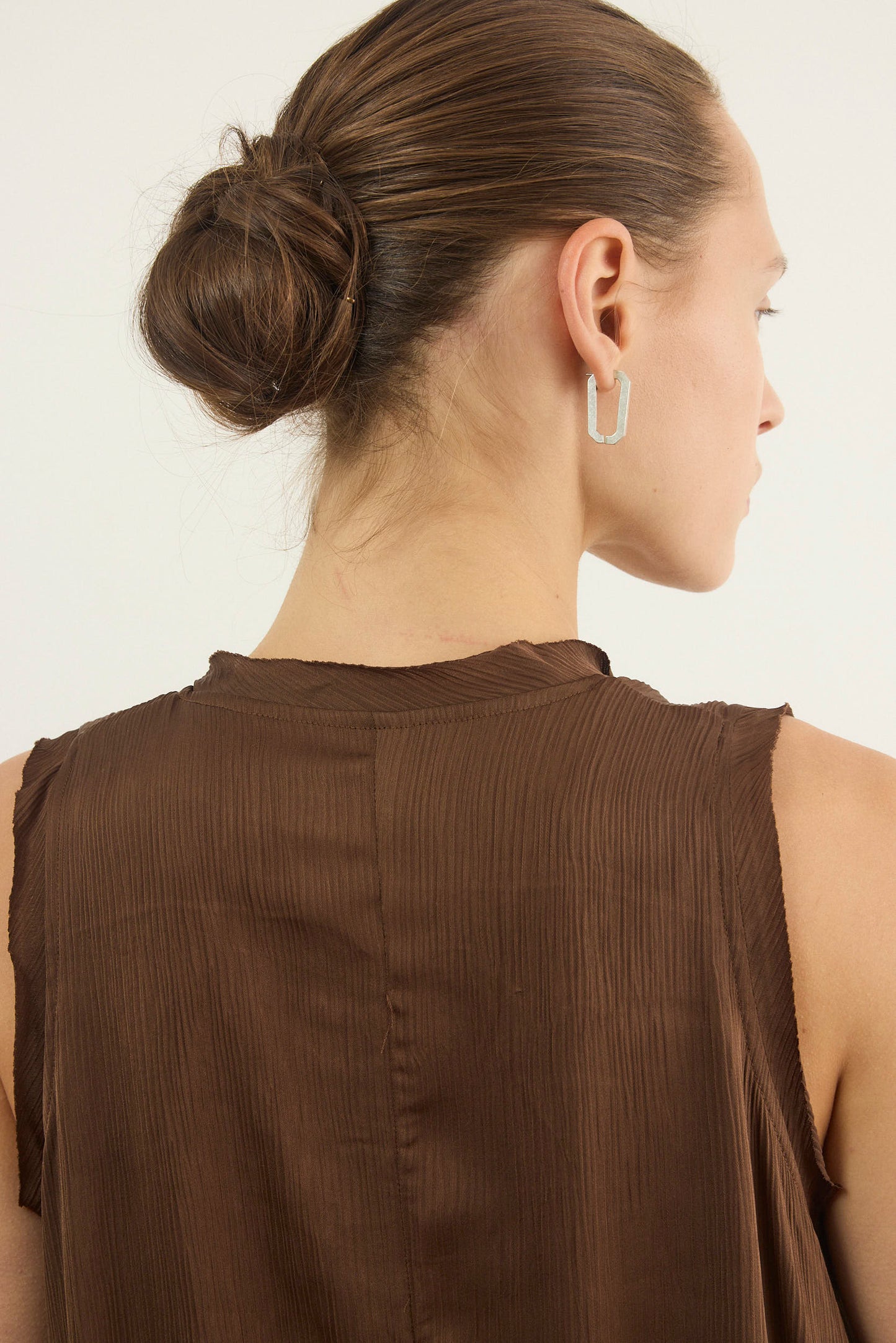 Light Gray חולצה קצרה לנשים Athens PAPER