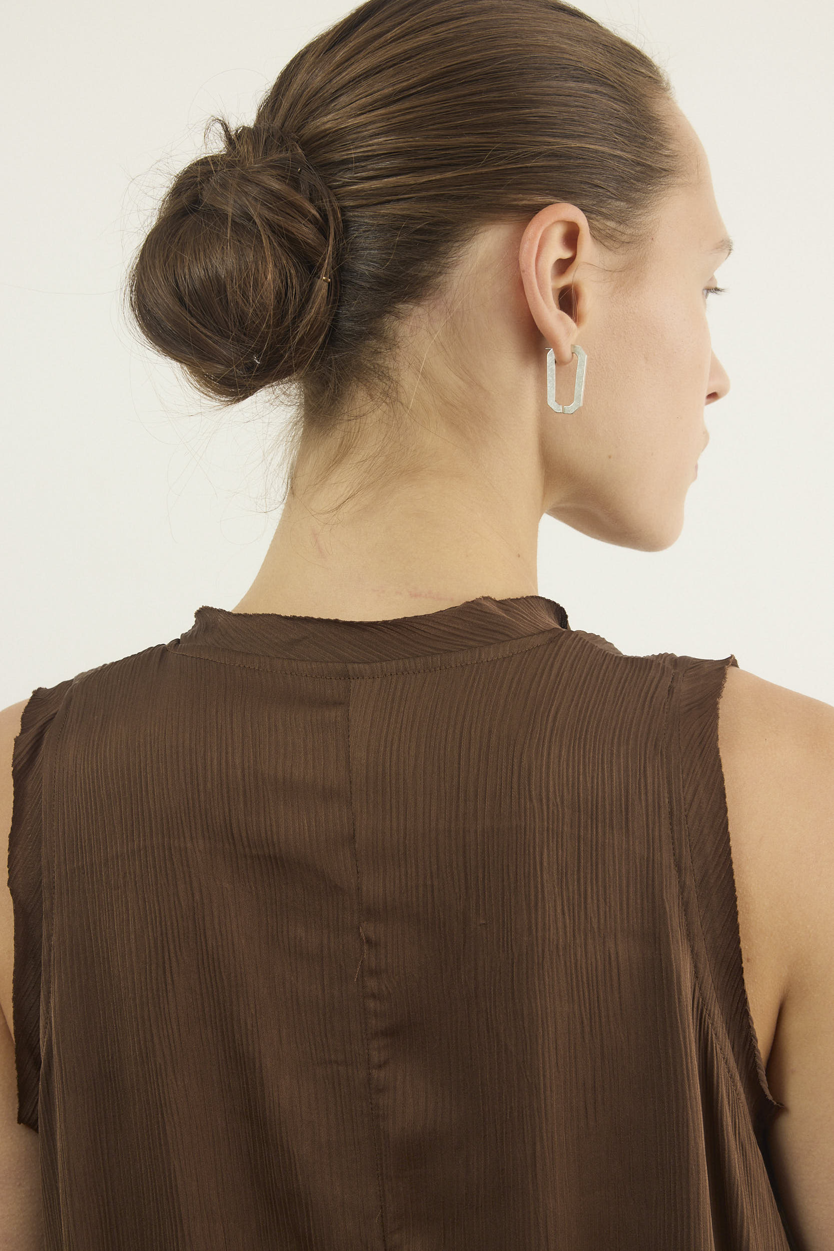 Light Gray חולצה קצרה לנשים Athens PAPER