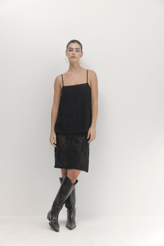 Light Gray גופיה לנשים Mirage PAPER