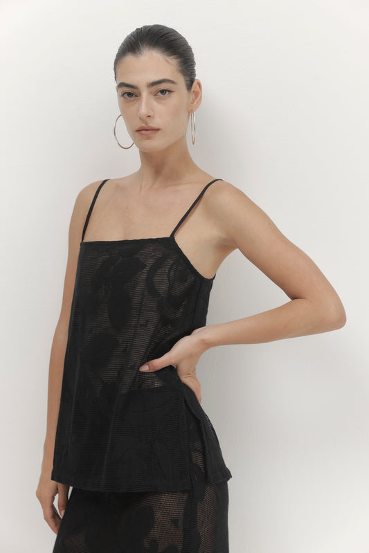 Light Gray גופיה לנשים Mirage PAPER