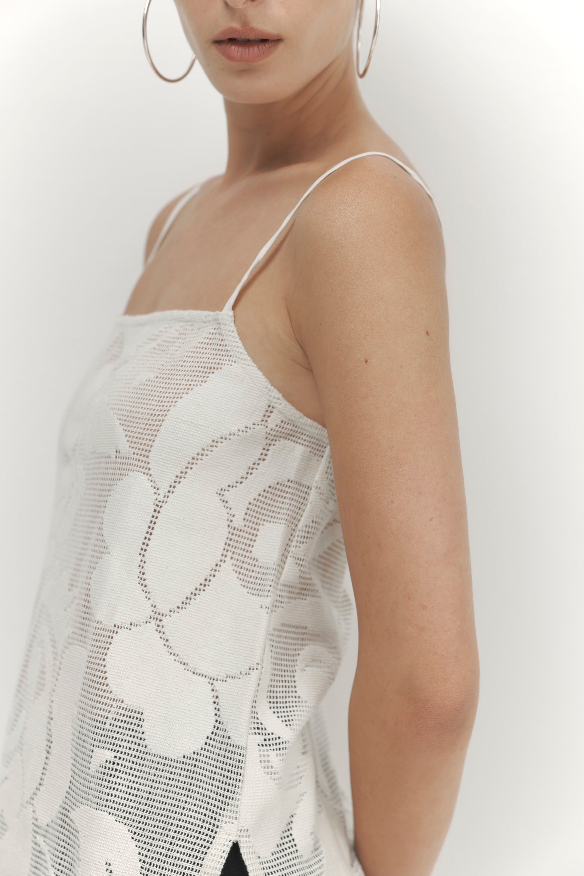 Light Gray גופיה לנשים Mirage PAPER