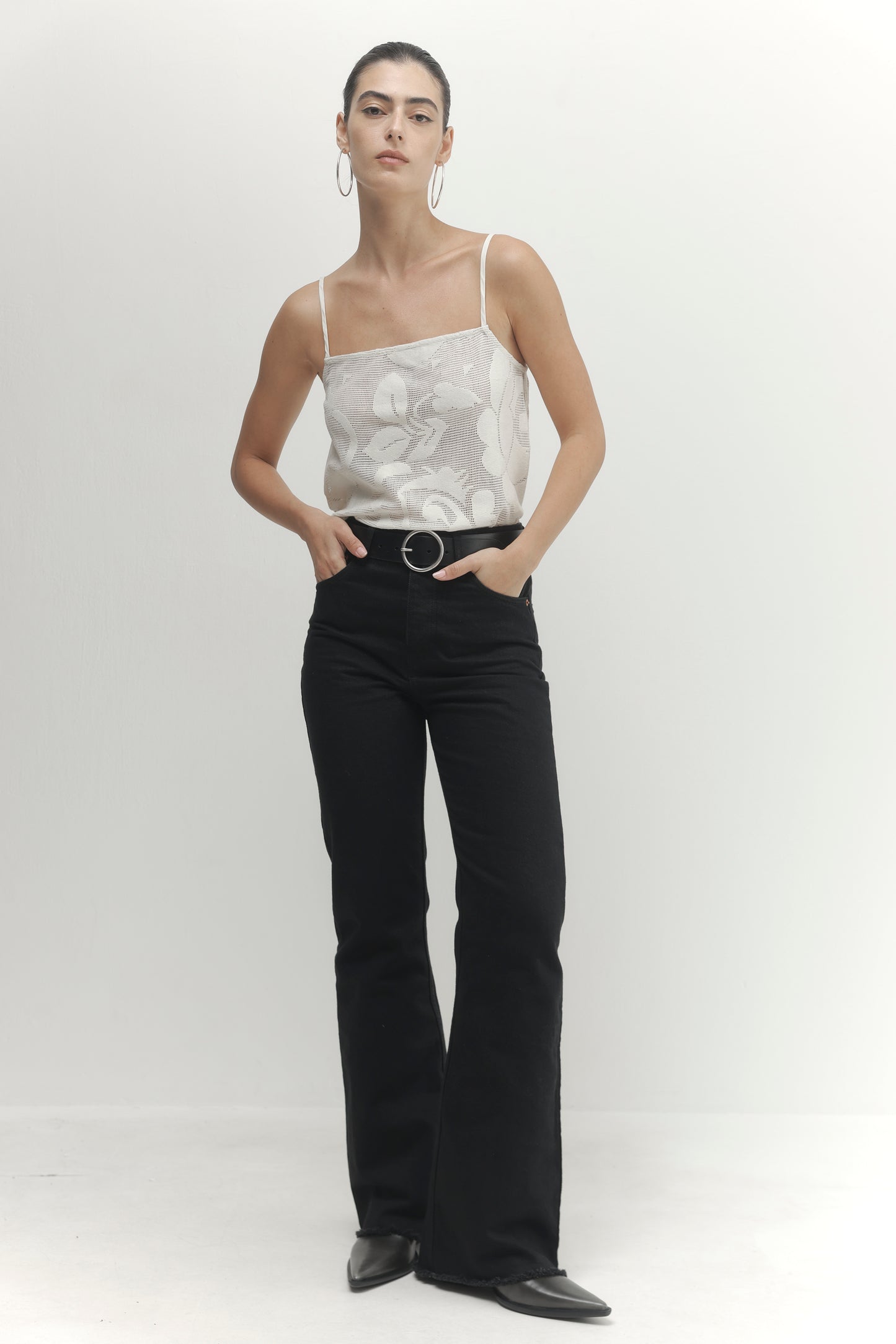 Light Gray גופיה לנשים Mirage PAPER