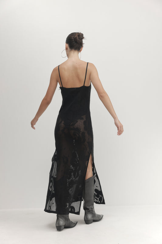 Light Gray שמלת מידי לנשים Oasis PAPER