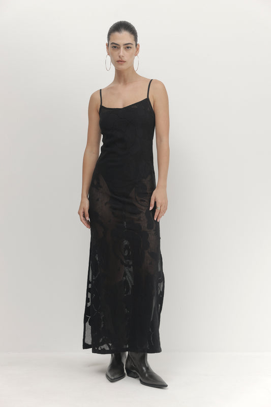 Light Gray שמלת מידי לנשים Oasis PAPER