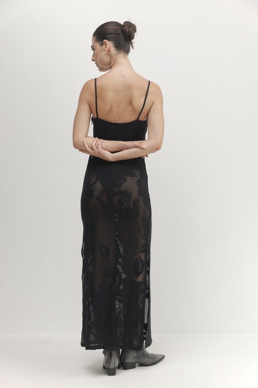 Light Gray שמלת מידי לנשים Oasis PAPER