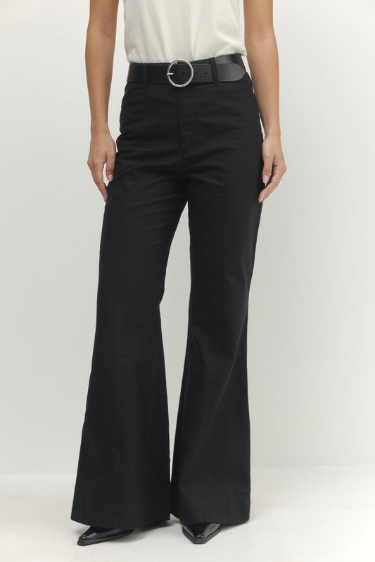 Dark Slate Gray מכנסיים ארוכים לנשים Oasis PAPER