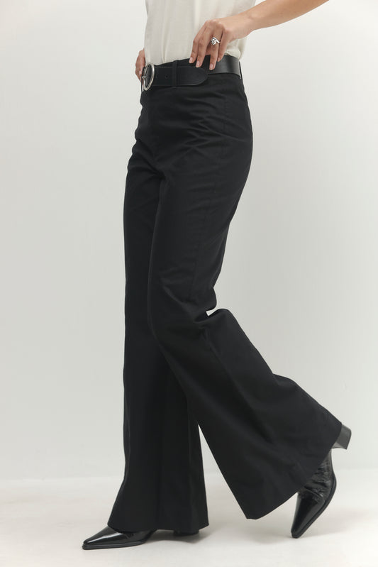 Dark Slate Gray מכנסיים ארוכים לנשים Oasis PAPER