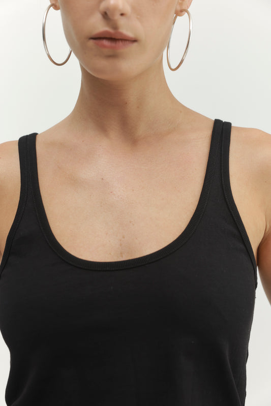 Black גופיה לנשים Terra PAPER